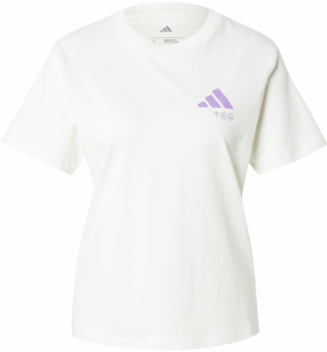 ADIDAS SPORTSWEAR Funkčné tričko  svetlofialová / biela