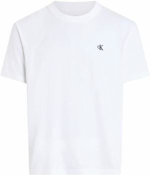 Calvin Klein Jeans Plus Tričko  koralová / čierna / biela