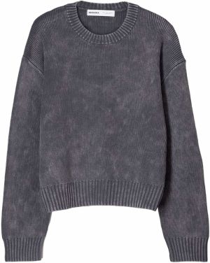 Bershka Mikina  antracitová