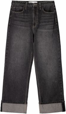 Bershka Džínsy  sivý denim