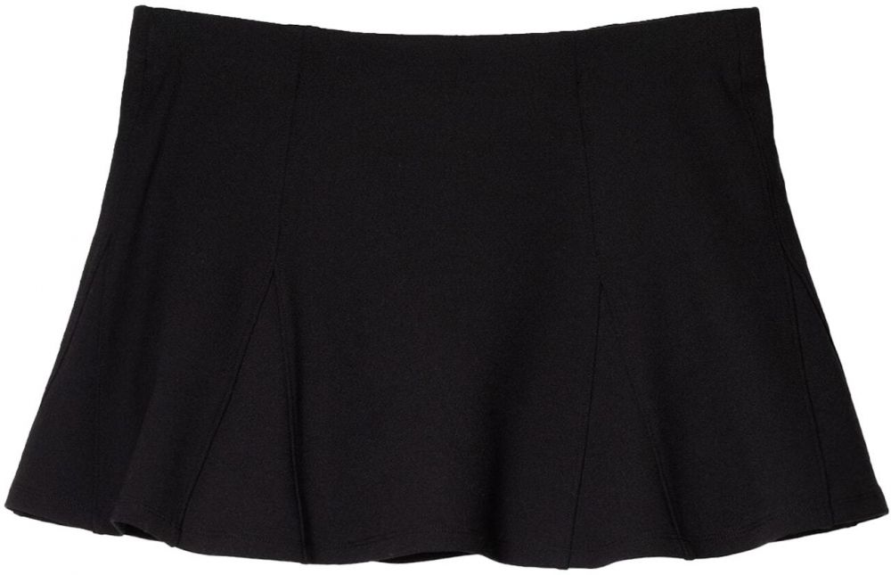 Bershka Sukňa  čierna