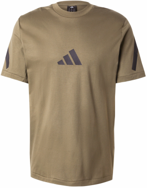 ADIDAS SPORTSWEAR Funkčné tričko 'Z.N.E.'  kaki / čierna
