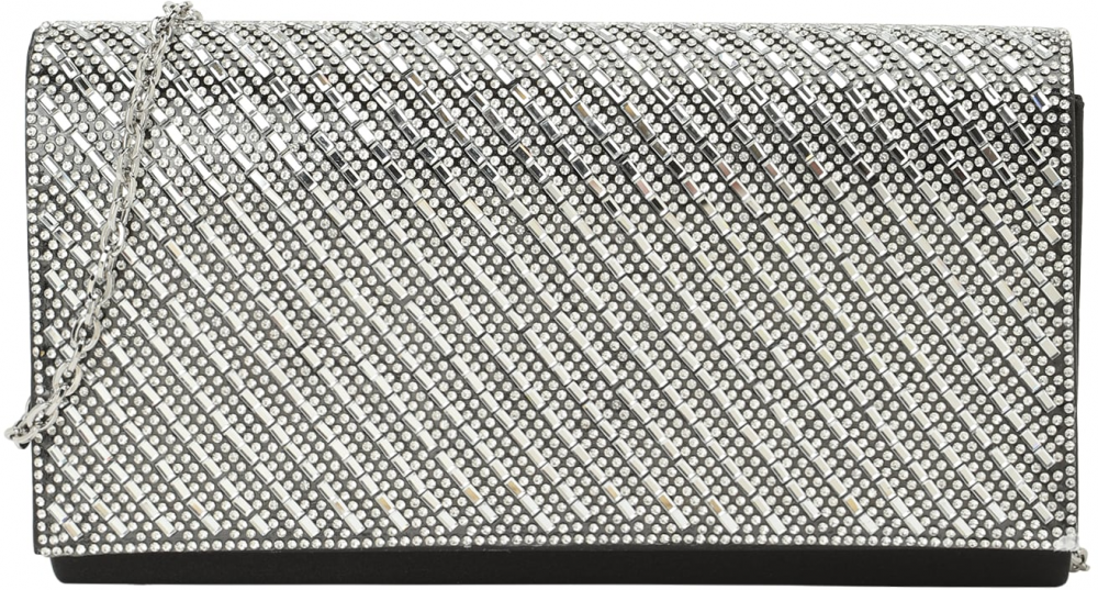 mascara Listová kabelka  čierna / strieborná