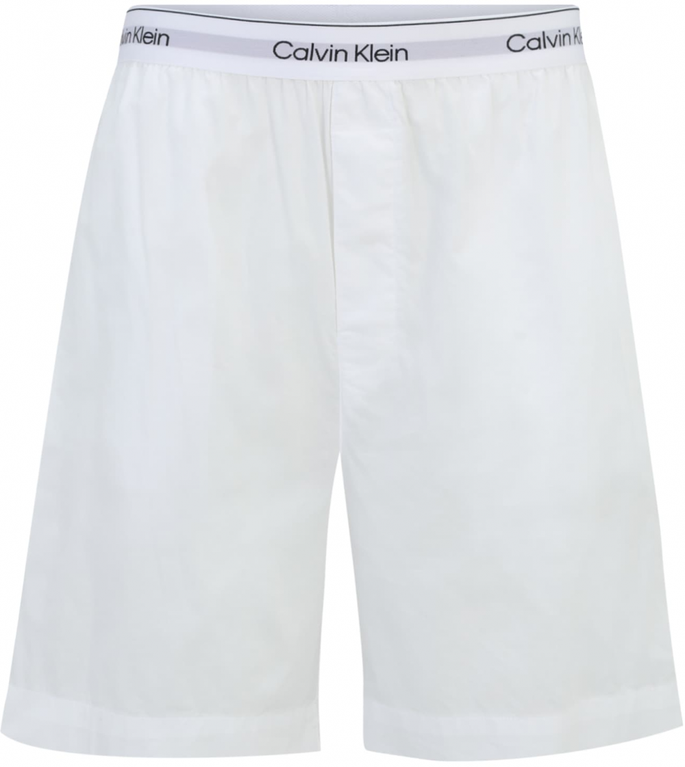 Calvin Klein Underwear Pyžamové nohavice  svetlosivá / čierna / biela