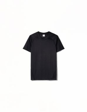 Bershka Tričko  čierna