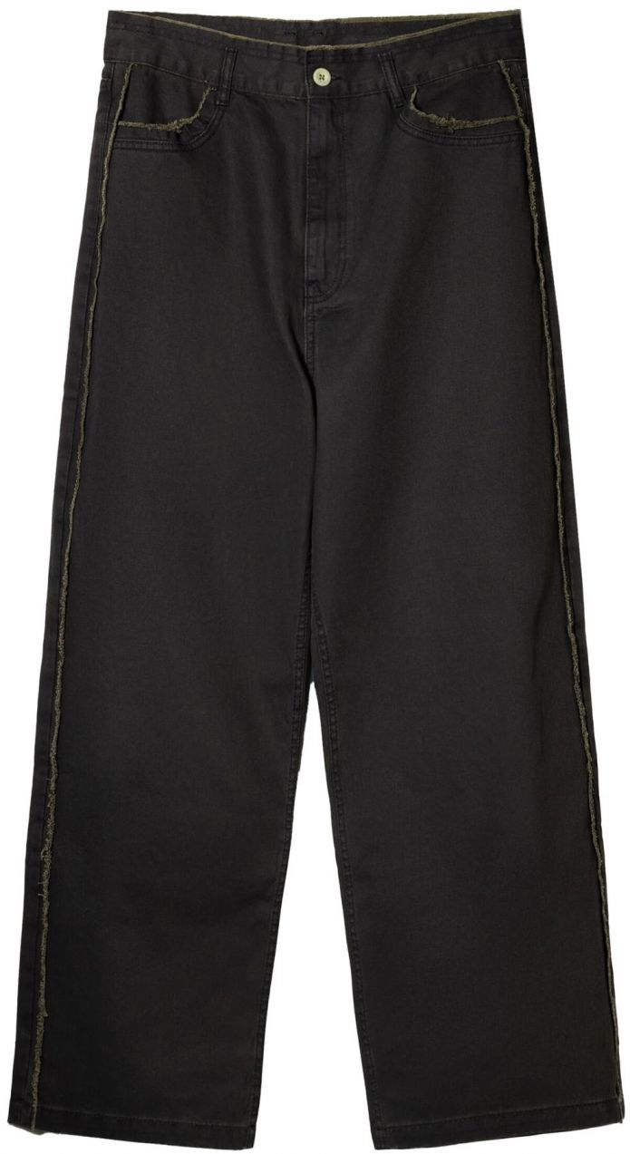 Bershka Nohavice  čierna