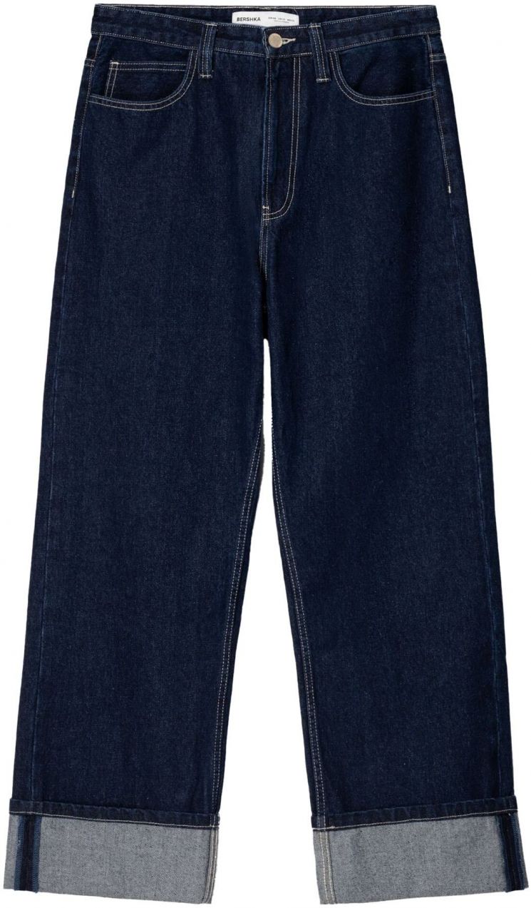 Bershka Džínsy  námornícka modrá