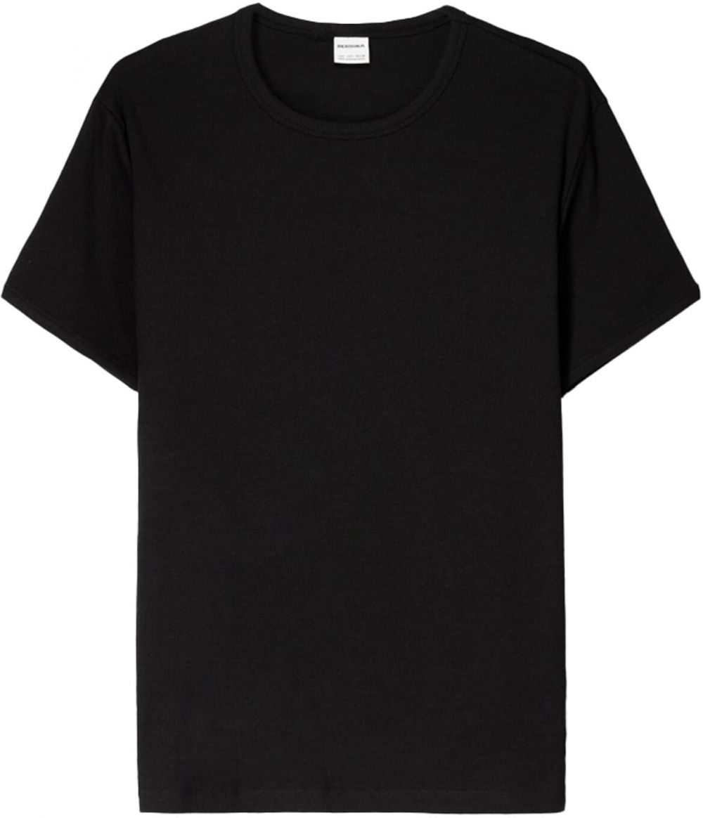 Bershka Tričko  čierna