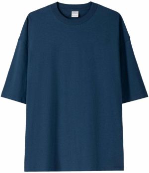 Bershka Tričko  námornícka modrá