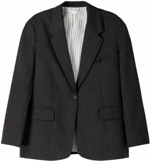 Bershka Blejzer  antracitová