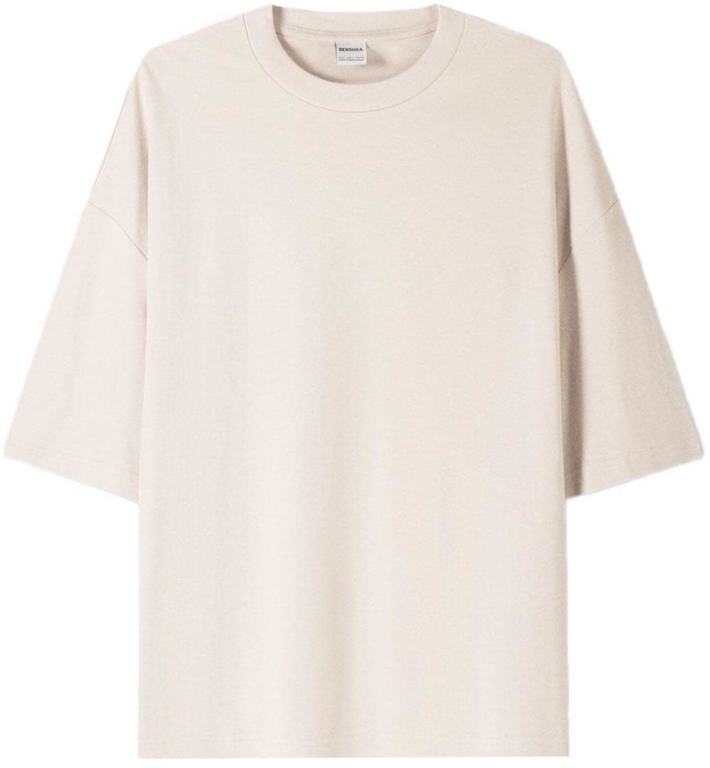 Bershka Tričko  tmavošedá