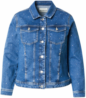 ONLY Carmakoma Prechodná bunda 'CARWonder'  modrá denim