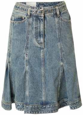 3.1 Phillip Lim Sukňa  modrá denim