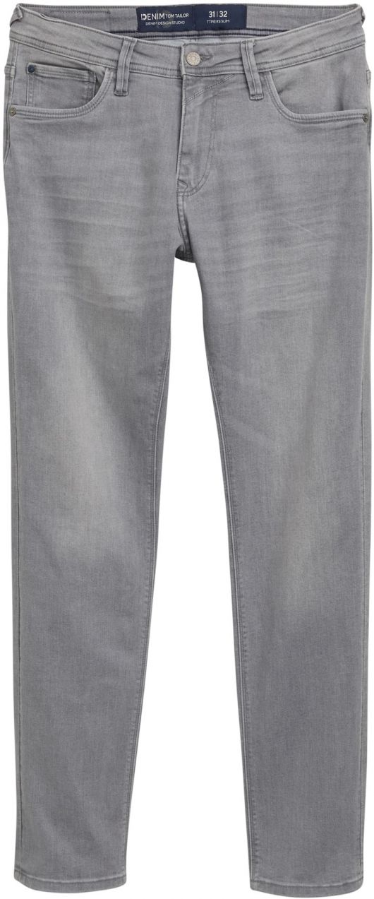 TOM TAILOR DENIM Džínsy 'Piers'  sivý denim