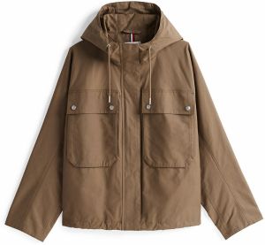 TOMMY HILFIGER Prechodná bunda  hnedá