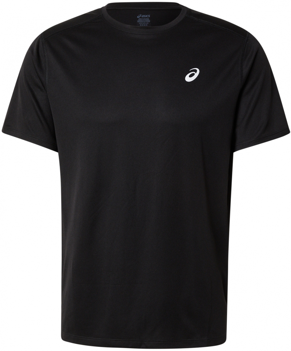 ASICS Funkčné tričko 'Core'  čierna / biela