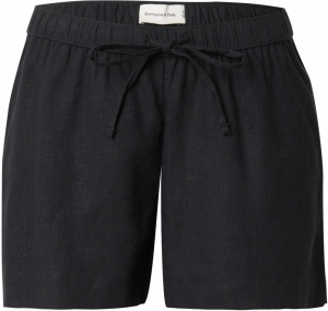 Abercrombie & Fitch Nohavice  čierna