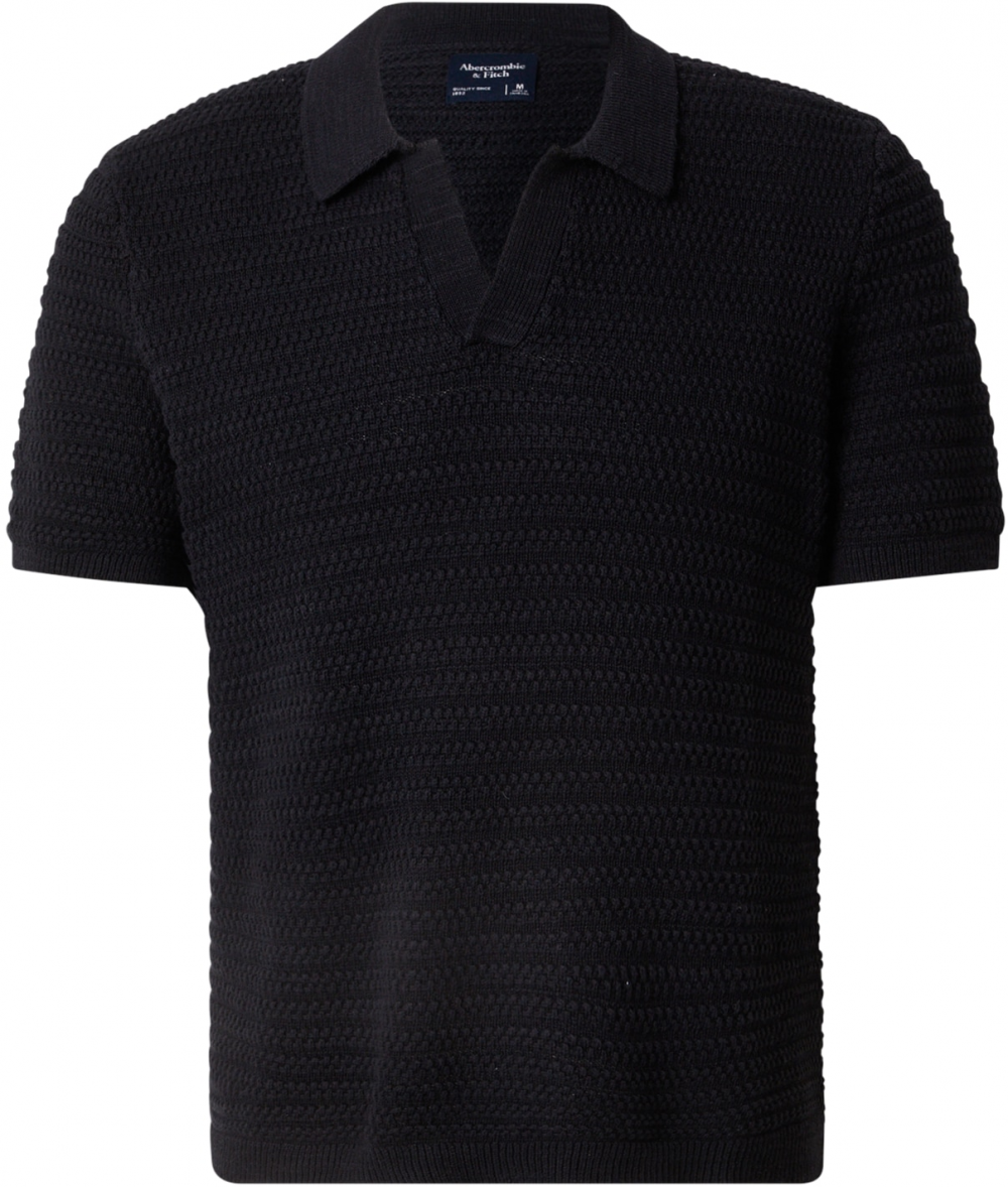 Abercrombie & Fitch Sveter  čierna