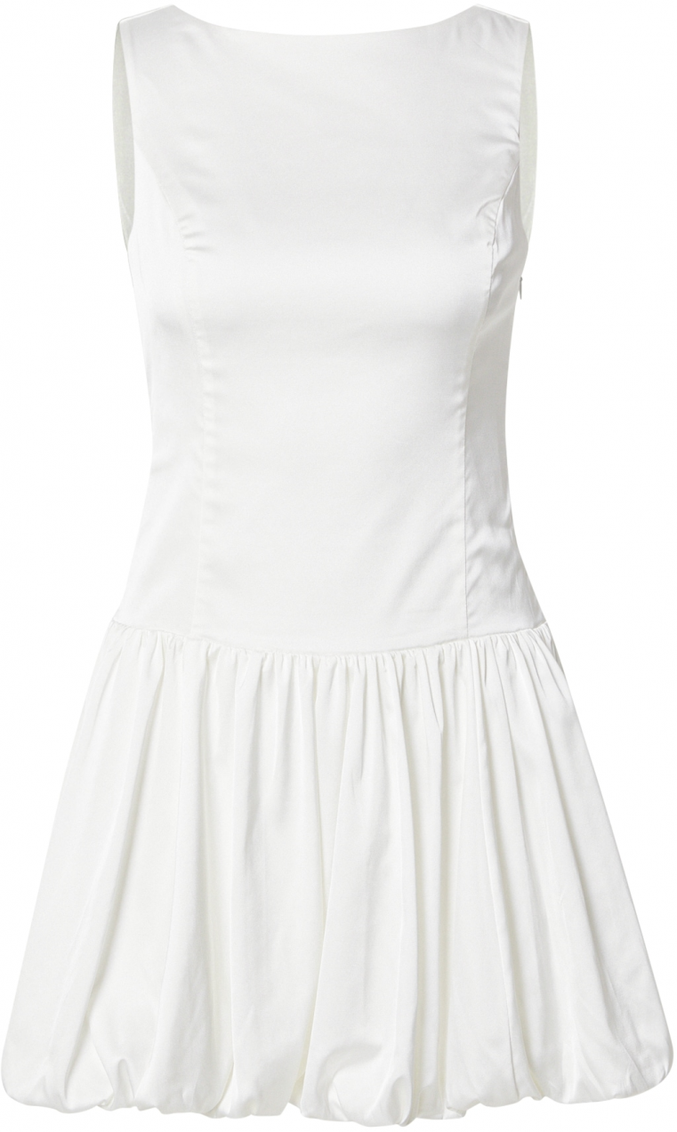 Abercrombie & Fitch Kokteilové šaty  biela