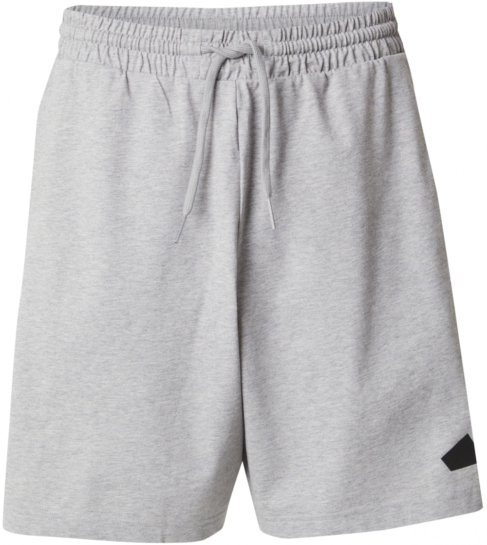 ADIDAS SPORTSWEAR Športové nohavice  sivá melírovaná / čierna