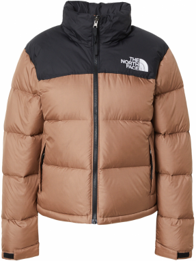 THE NORTH FACE Prechodná bunda '1996 Retro Nuptse'  hnedá / čierna / biela