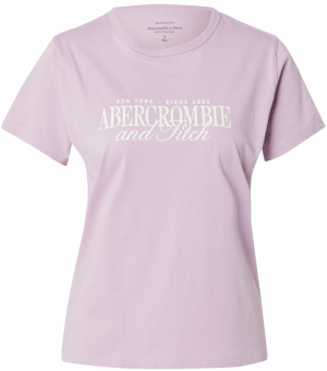 Abercrombie & Fitch Tričko  orgovánová / biela