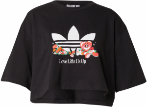 ADIDAS ORIGINALS Tričko 'NELSON'  červená / čierna / šedobiela