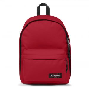 EASTPAK Batoh 'Out Of Office'  červená / čierna / biela