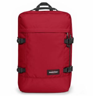 EASTPAK Batoh 'Travelpack'  červená / čierna
