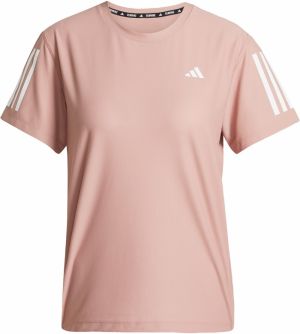 ADIDAS PERFORMANCE Funkčné tričko 'Own The Run'  pastelovo červená / biela