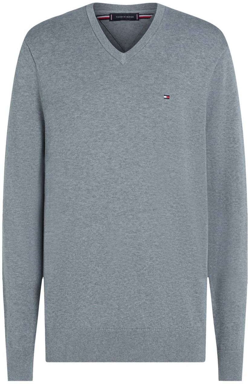 TOMMY HILFIGER Sveter 'ESSENTIAL'  čadičová