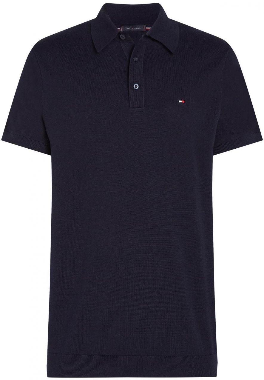 TOMMY HILFIGER Sveter 'ESSENTIAL'  námornícka modrá
