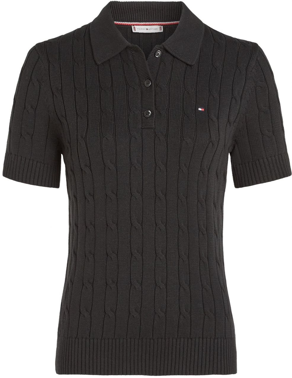 TOMMY HILFIGER Sveter  čierna