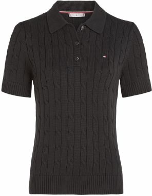 TOMMY HILFIGER Sveter  čierna