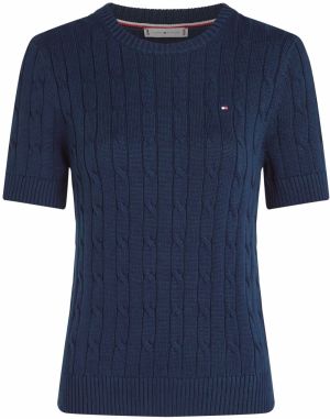 TOMMY HILFIGER Sveter  námornícka modrá