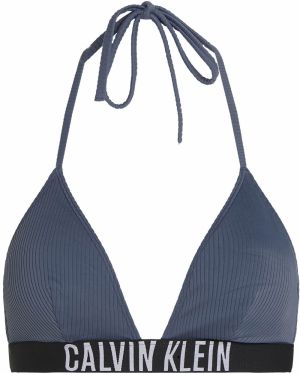 Calvin Klein Swimwear Bikinový top  modrosivá