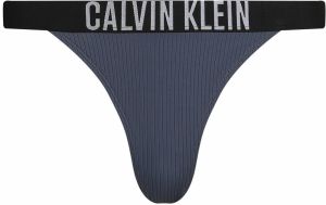 Calvin Klein Swimwear Bikinové nohavičky  modrosivá
