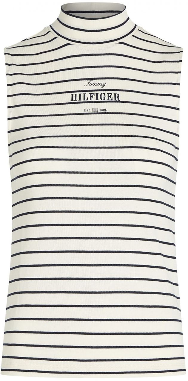 TOMMY HILFIGER Top  námornícka modrá / biela