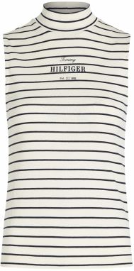 TOMMY HILFIGER Top  námornícka modrá / biela