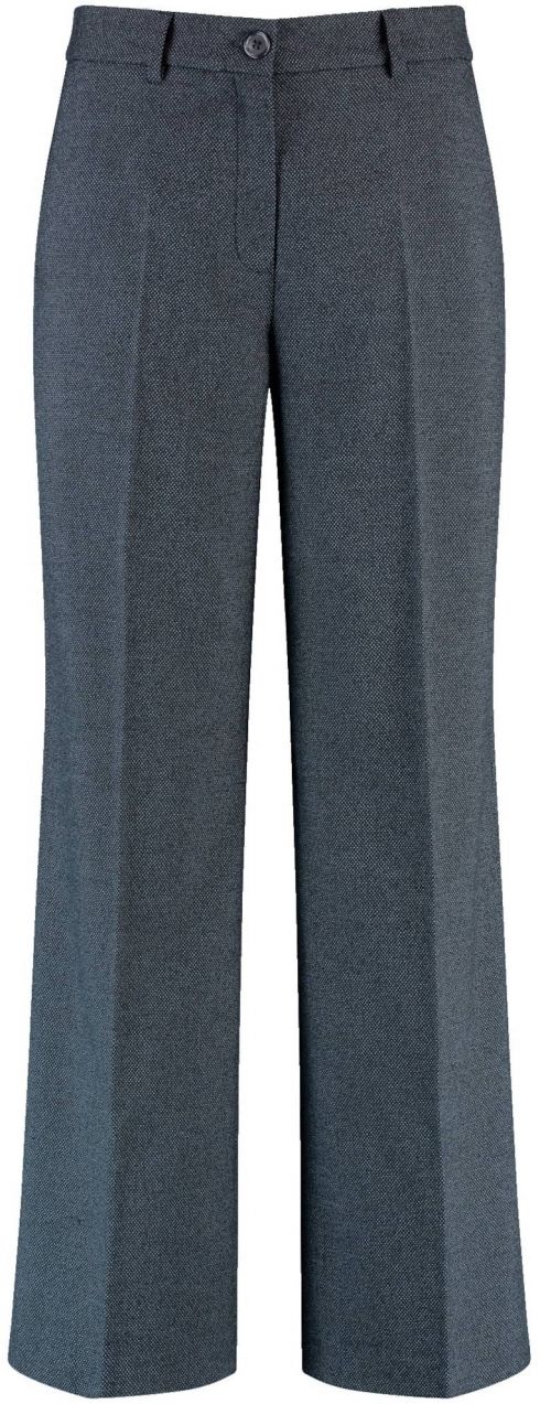 GERRY WEBER Nohavice s pukmi  tmavomodrá / modrosivá