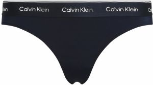 Calvin Klein Swimwear Bikinové nohavičky  tmavomodrá / biela