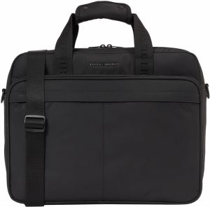 TOMMY HILFIGER Taška na notebook  čierna