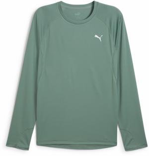 PUMA Funkčné tričko 'Velocity'  svetlozelená / biela
