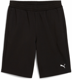 PUMA Športové nohavice 'Essentials'  čierna / biela