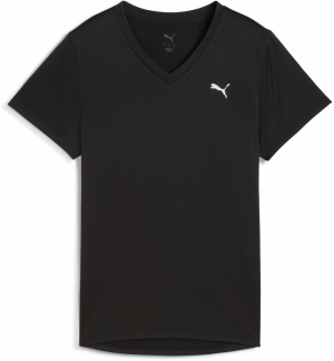 PUMA Funkčné tričko 'Tad Essential'  čierna / biela