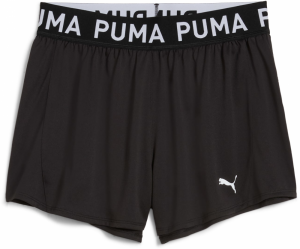 PUMA Športové nohavice 'STRONG'  svetlosivá / čierna