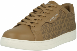Michael Kors Nízke tenisky 'KEATING'  hnedá / tmavohnedá / biela