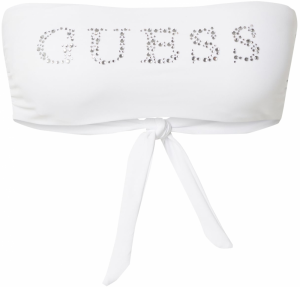 GUESS Bikinový top  biela