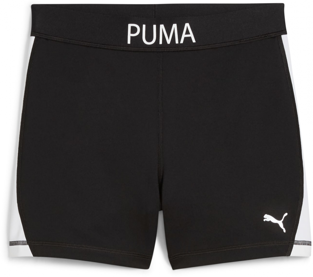 PUMA Športové nohavice 'Strong'  čierna / biela