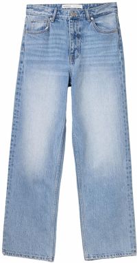 Bershka Džínsy  modrá denim